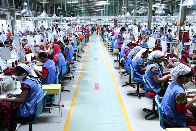 RMG Sector in Bangladesh , garments factory image