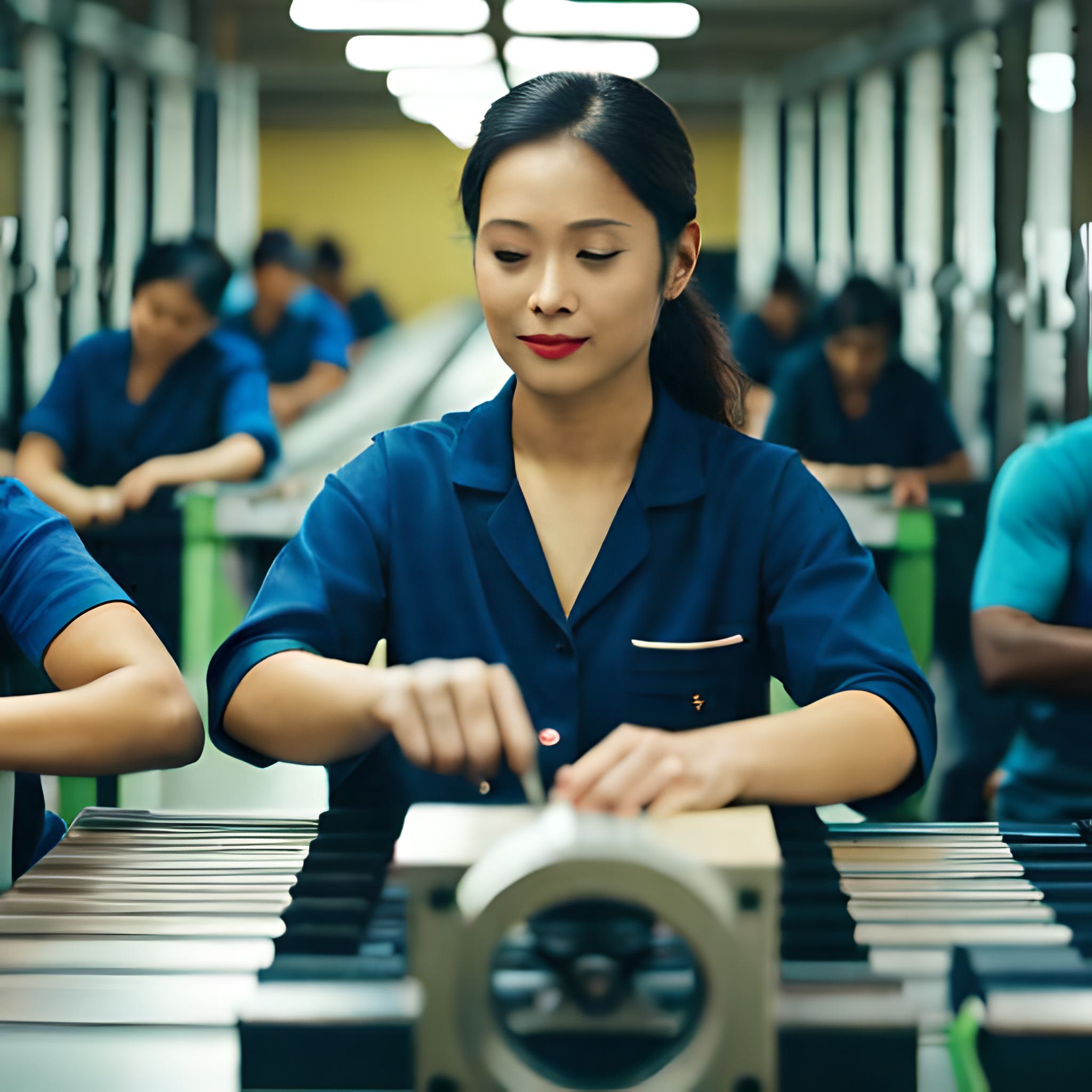 Tex Challengers Asia garments buying house worker